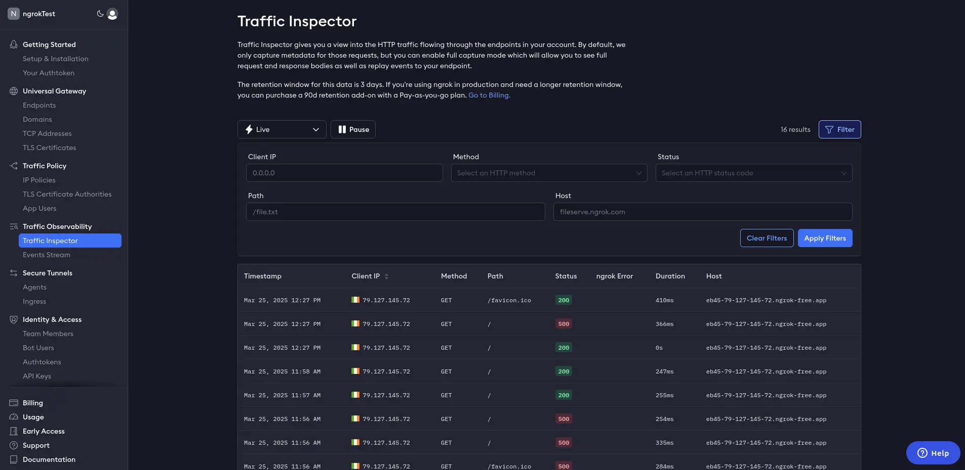 Traffic Inspector